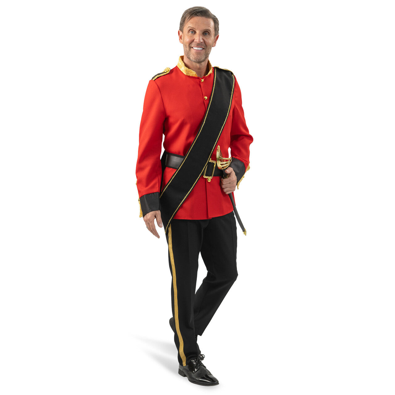 Op deze afbeelding zie je een Kostuums, van het merk Magic By Freddy's. Prins Van Castle Red Man