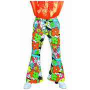 Op deze afbeelding zie je een Kostuums, van het merk Magic By Freddy's. Hippie Flower Power Broek Man