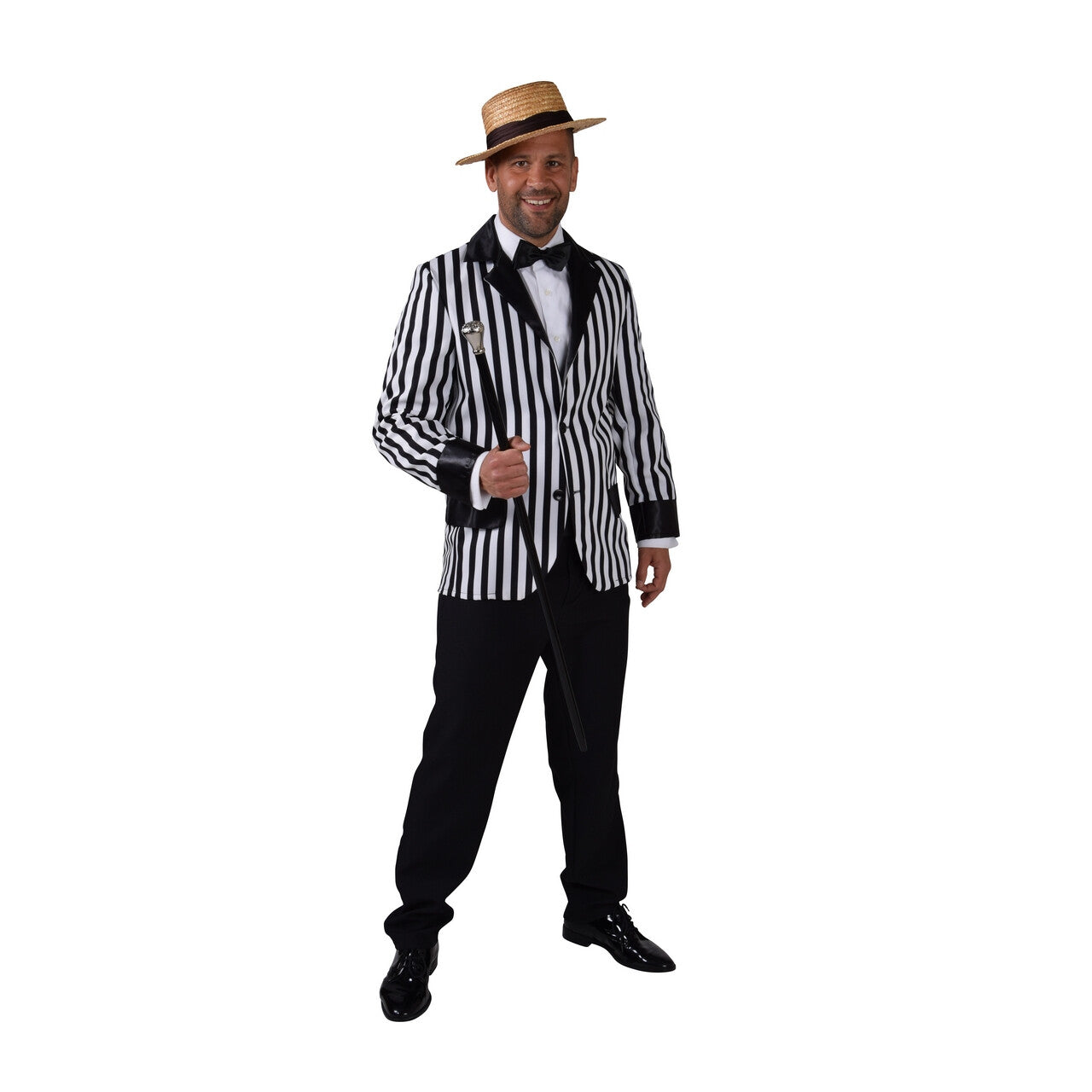 Op deze afbeelding zie je een Kostuums, van het merk Magic By Freddy's. Middellandse Zeekust Nice Streep Colbert Man