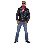 Op deze afbeelding zie je een Kostuums, van het merk Magic By Freddy's. Motor Club Biker Jack Man