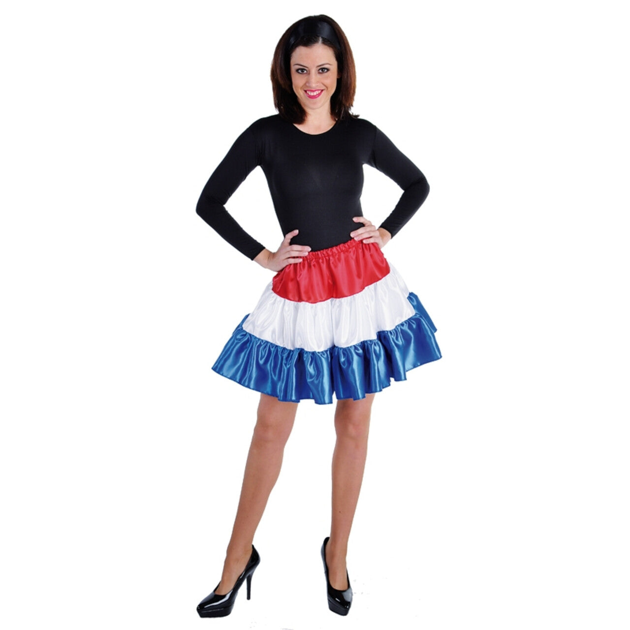 Op deze afbeelding zie je een Kostuums, van het merk Magic By Freddy's. Rock Around The Clock Volangen Rok Nederland Vrouw