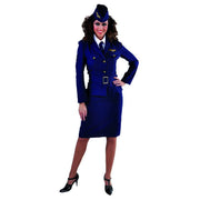 Op deze afbeelding zie je een Kostuums, van het merk Magic By Freddy's. Raf Jaren 40 Luchtmacht Piloot Vrouw Kostuum