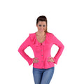 Blouse En Jersey Col Large Rose