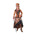 Bronzen Steampunk Blackburn Fantasie Vrouw Kostuum