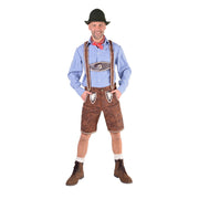 Op deze afbeelding zie je een Kostuums, van het merk Magic By Freddy's. Lederhosen Karl Krombacher Man