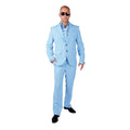 Ice Cool Men In Blue Man Kostuum