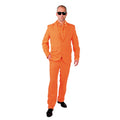Homme Chic En Orange Costume