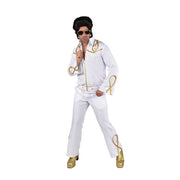 Op deze afbeelding zie je een Kostuums, van het merk Magic By Freddy's. Gouden Generatie Rock And Roll Elvis Man Kostuum