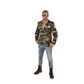 Camouflage Colbert Gedecoreerde Oorlogsheld Man