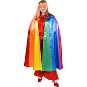 Op deze afbeelding zie je een Kostuums, van het merk Magic By Freddy's. Stralende Regenboog Cape Vrolijk Festival