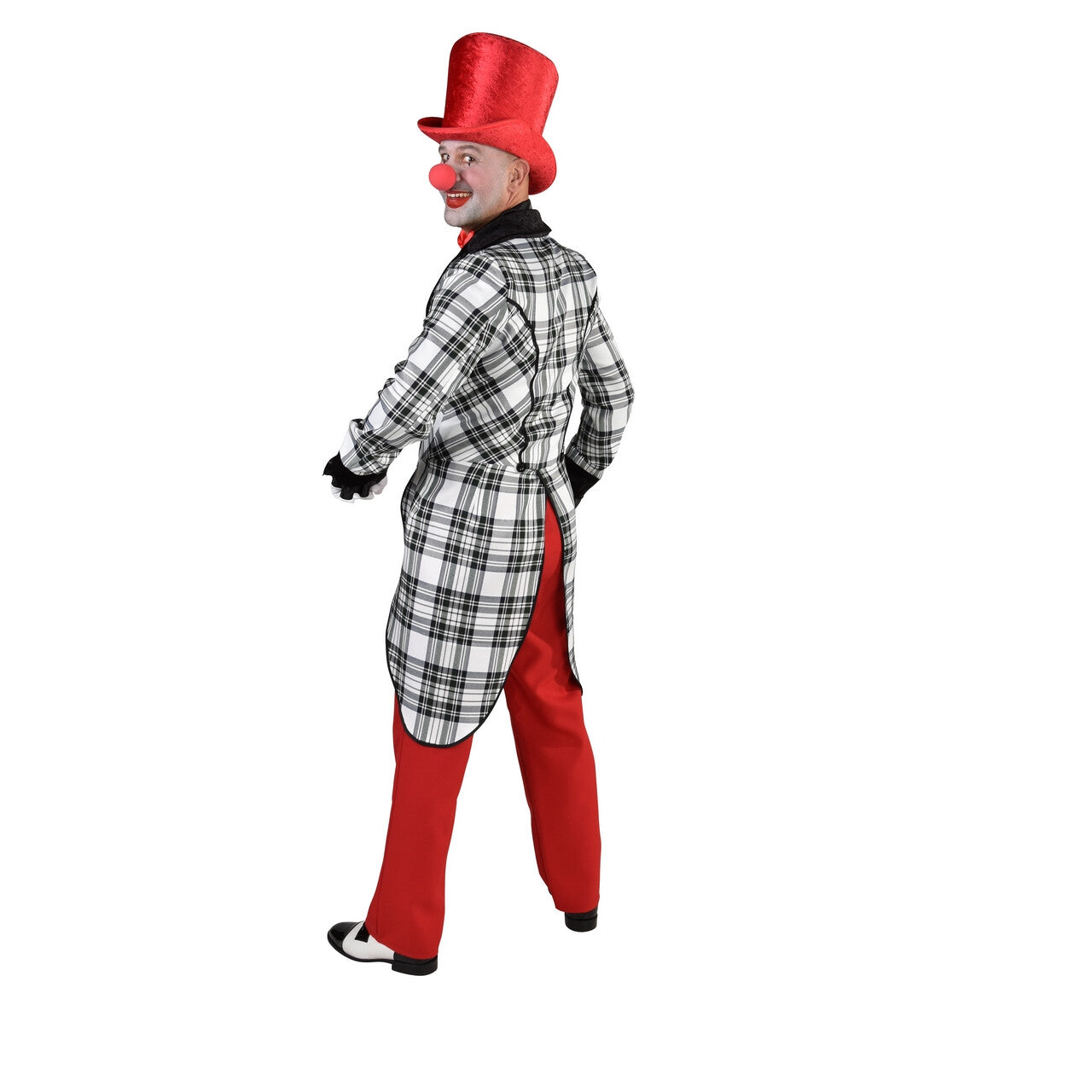 Op deze afbeelding zie je een Kostuums, van het merk Magic By Freddy's. Slipjas Clown Groot Russisch Staatscircus Man