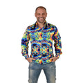 Chemise Multicolore Tie-Dye Hippie