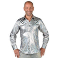 Zilveren Space Disco Blouse Man