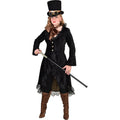 Manteau Steampunk Sombre De Luxe