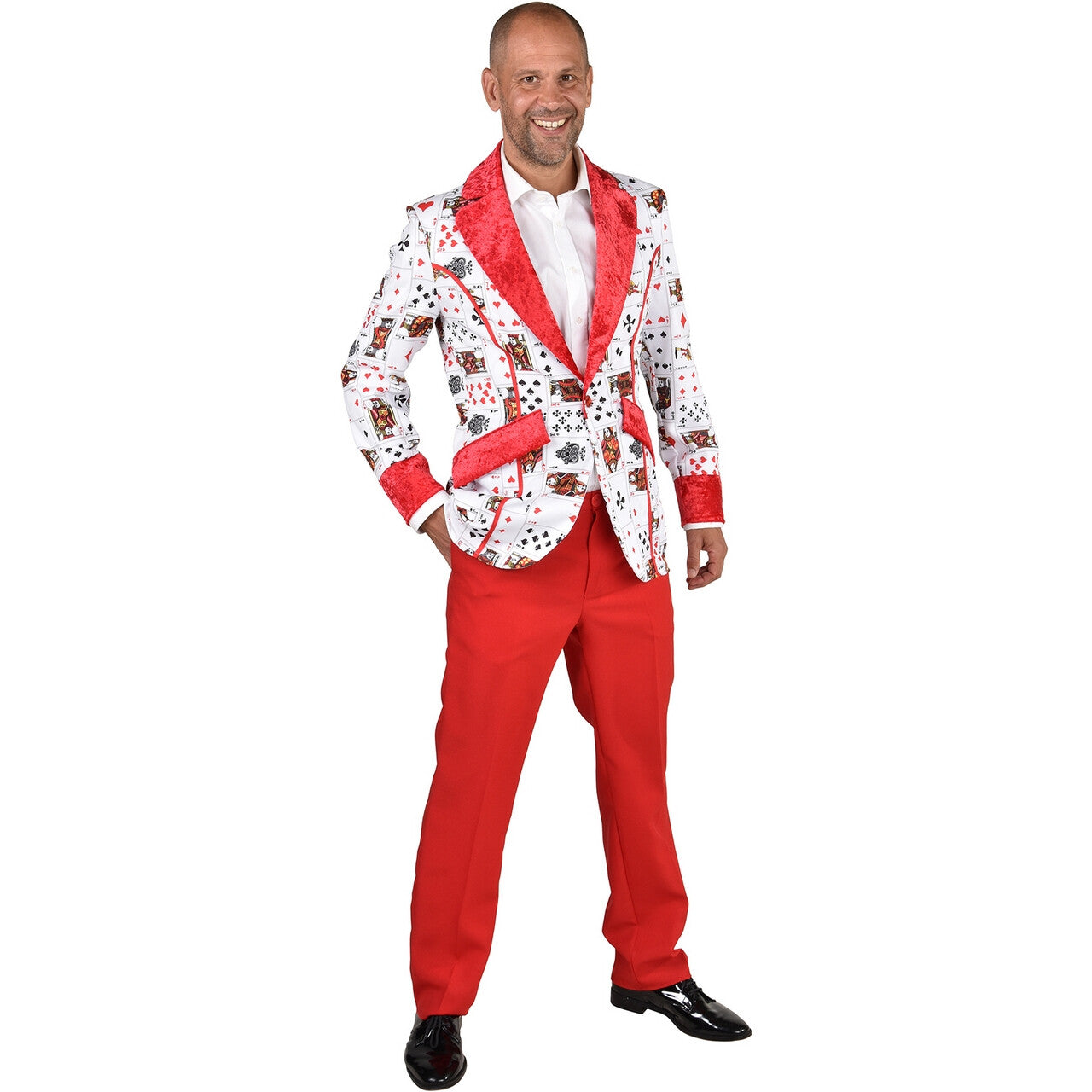 Op deze afbeelding zie je een Kostuums, van het merk Magic By Freddy's. Black Jack Kaartenmeester Colbert Man