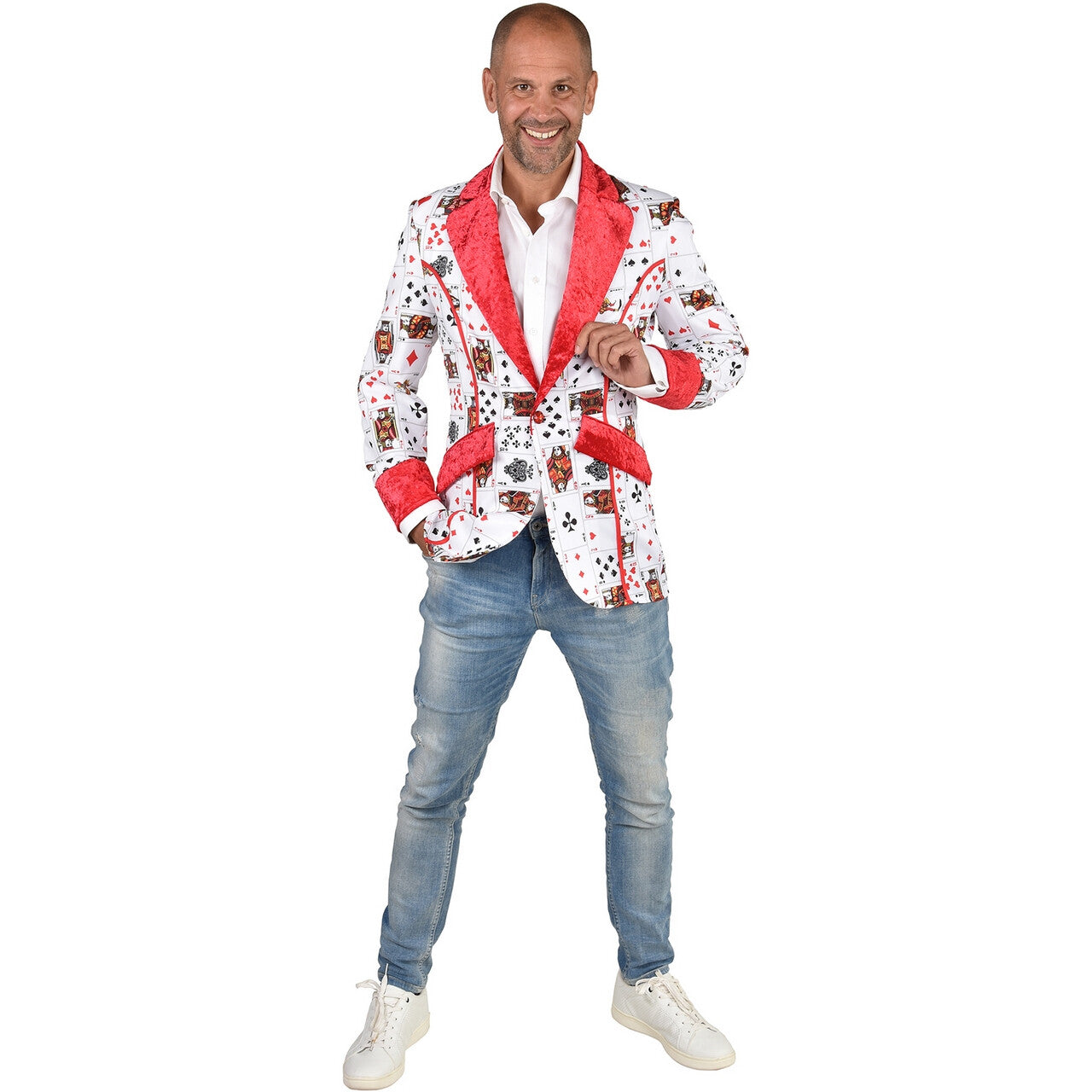 Op deze afbeelding zie je een Kostuums, van het merk Magic By Freddy's. Black Jack Kaartenmeester Colbert Man