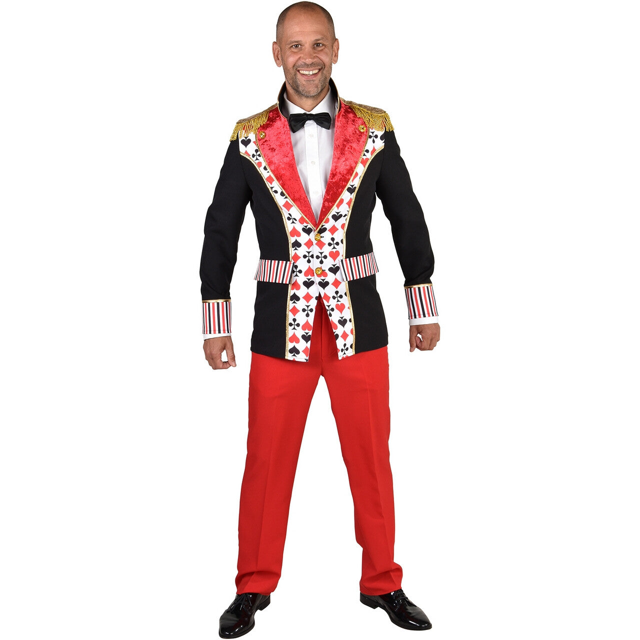 Op deze afbeelding zie je een Kostuums, van het merk Magic By Freddy's. Punto Banco Casino Jas Man