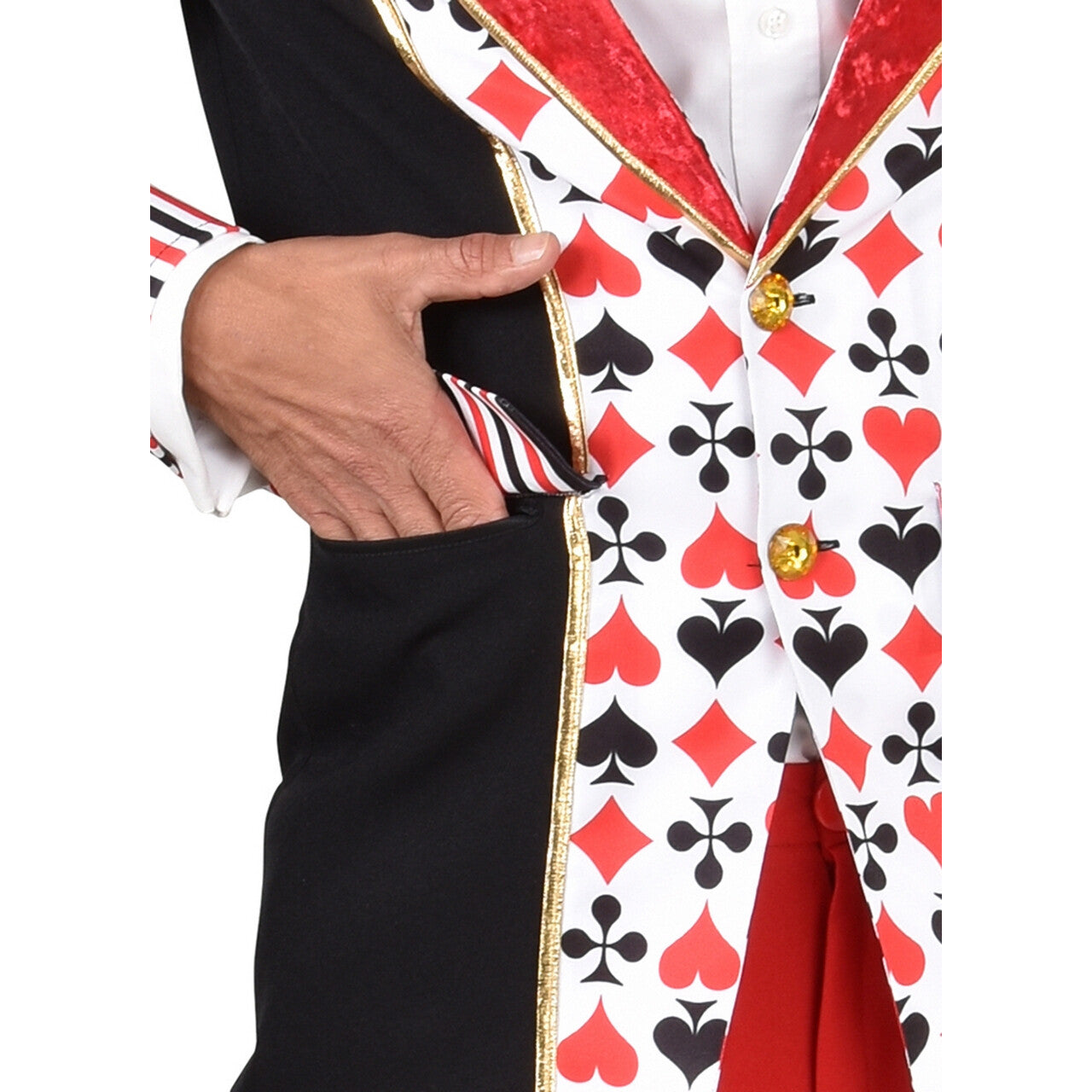 Op deze afbeelding zie je een Kostuums, van het merk Magic By Freddy's. Punto Banco Casino Jas Man