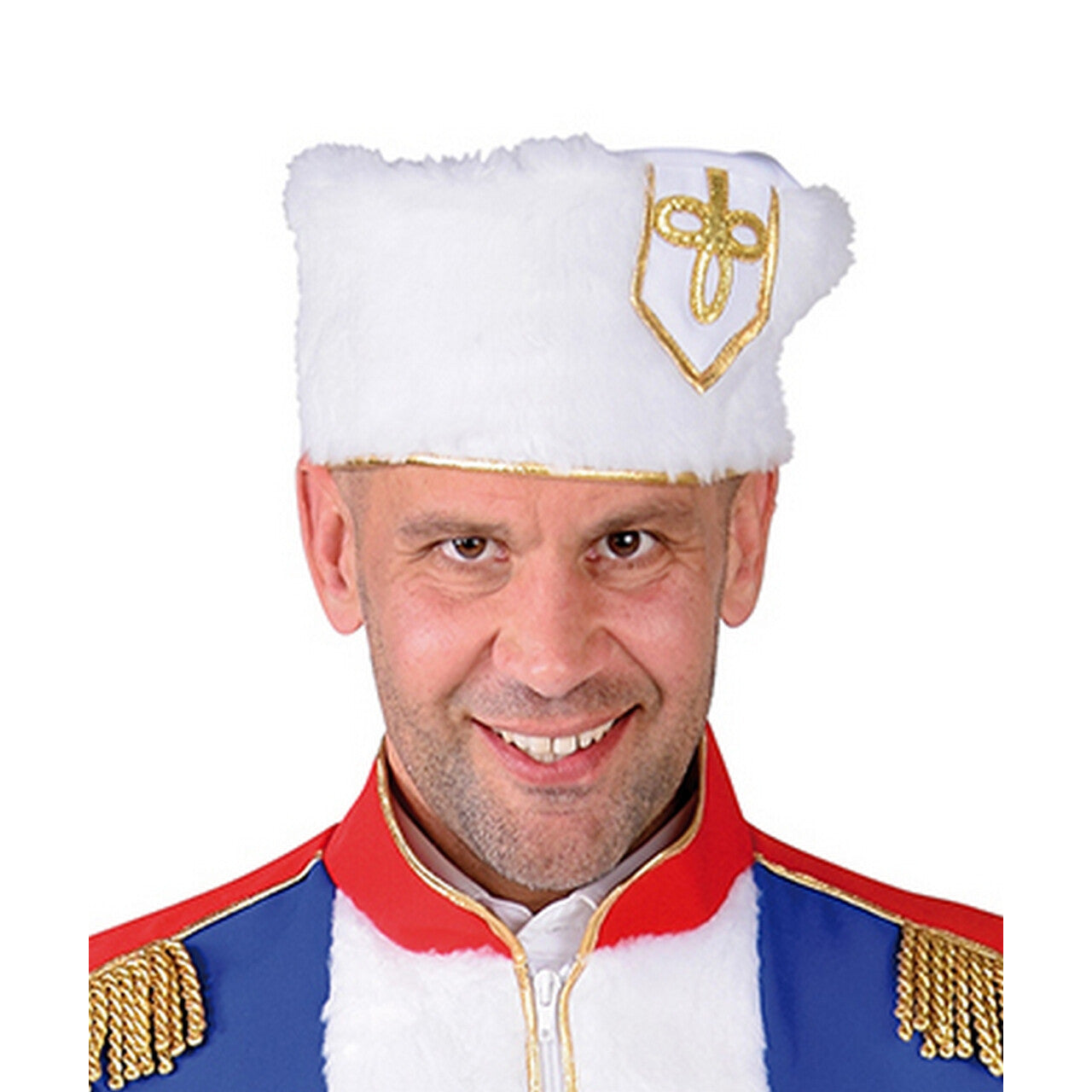 Op deze afbeelding zie je een Accessoires, van het merk Magic By Freddy's. Witte Warme Russische Kozak Hoed