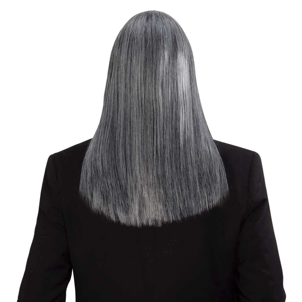 Op deze afbeelding zie je een Accessoires, van het merk Widmann. Pruik Gothic Victor Grijs