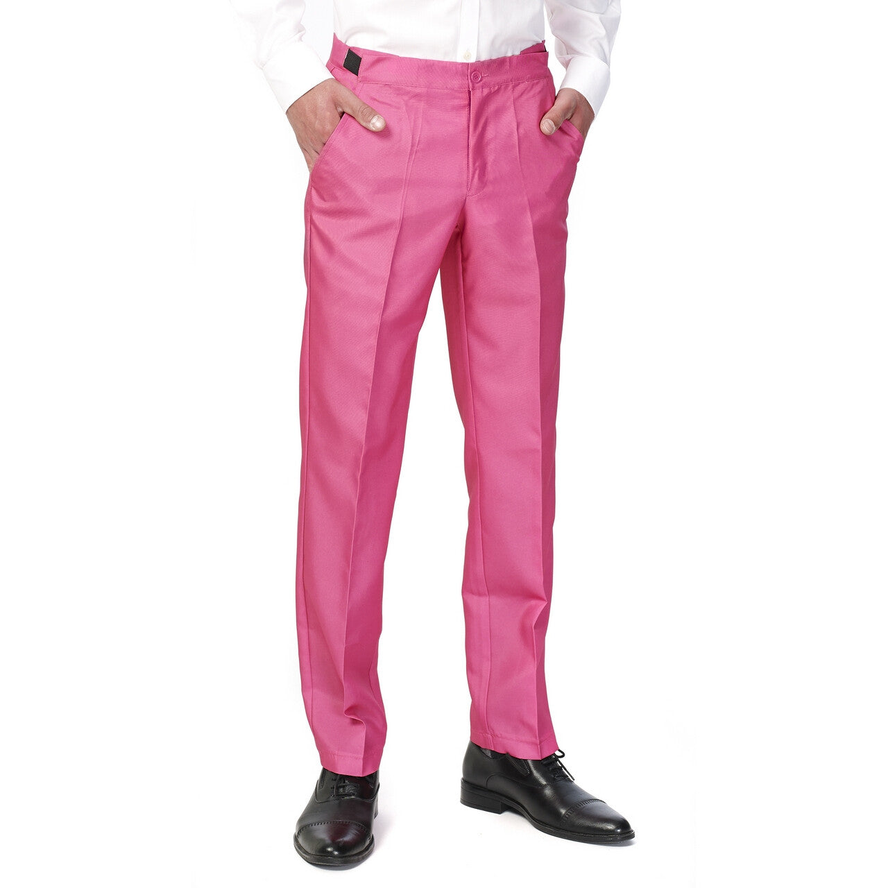 Op deze afbeelding zie je een Kostuums, van het merk Suitmeister. Dandy Dann Solid Pink Suitmeister Kostuum Man