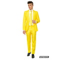 Strahlend Gelb Outfit Herren