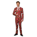 Symboles Scintillants De Noël Rouges Costume