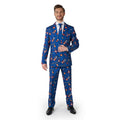 Joueur Rétro Marine Insérer Pièce Costume