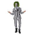 Beetlejuice White Stripes Man Kostuum