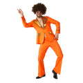 Disco Orange Holland Party Man Kostuum