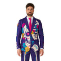 Crâne Sucre En Couleurs Costume