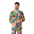 Clown Happy Arlequin Costume