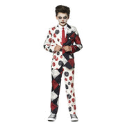 Op deze afbeelding zie je een Kostuums, van het merk Suitmeister. Halloween Bloedvaten Enge Harlekijn Jongen Kostuum