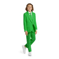 Vert Uni Vert Herbe Costume