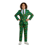 Op deze afbeelding zie je een Kostuums, van het merk Suitmeister. Boys Christmas Green Tree - Light Up Jongen Kostuum