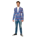 Veste Nordique Bleue De Noël