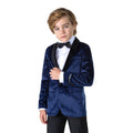 Boys Gala Jas Blauw Jongen