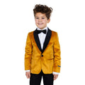 Boys Dinner Jacket - Gold Jongen Kostuum