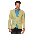 Yellow Striped 80s Animal Jas Man