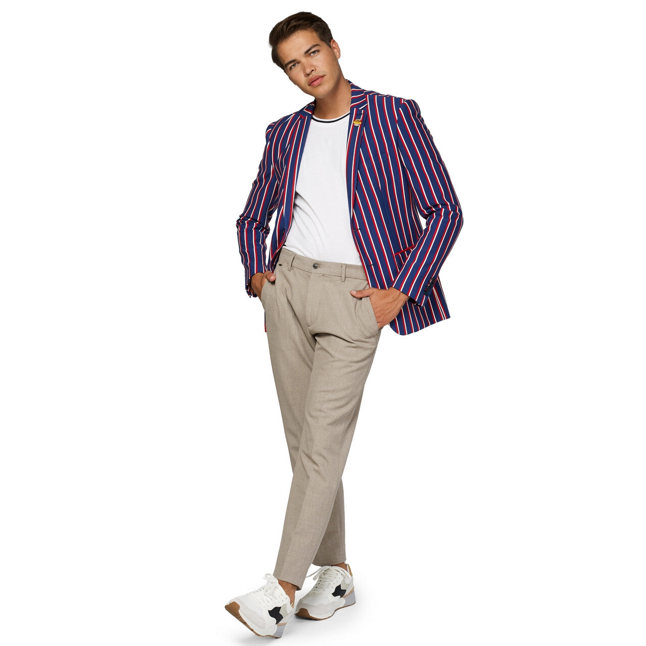 Op deze afbeelding zie je een Kostuums, van het merk Opposuits. Only Here For The Hotdogs Jas Man