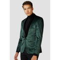 Elegante Gala Jas Donkergroen Man