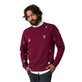 Pull De Noël Rouge élégant