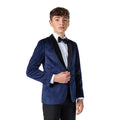 Teen Boys Gala Eindejaarsfeest Colbert Blauw Jongen