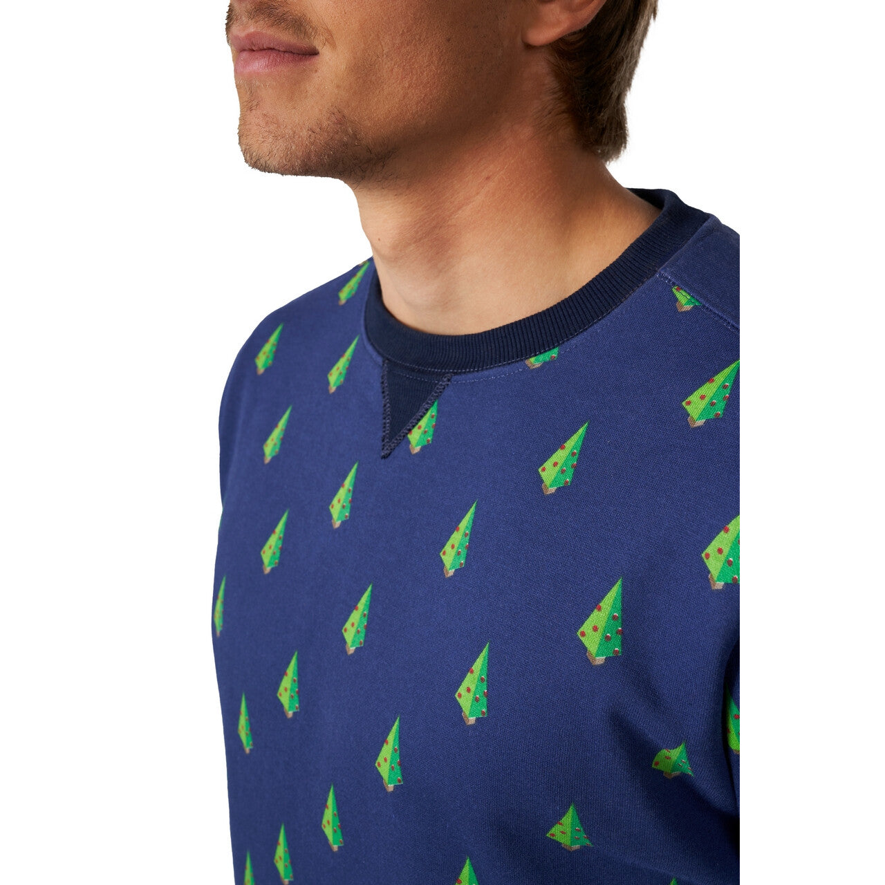 Op deze afbeelding zie je een Kostuums, van het merk Opposuits. Nette Xmas Tree Trui Man