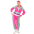 80s Trainingspak Shining Shirley Vrouw Kostuum