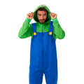 Lollige Super Loodgieter Luigi™ Onesie Kostuum