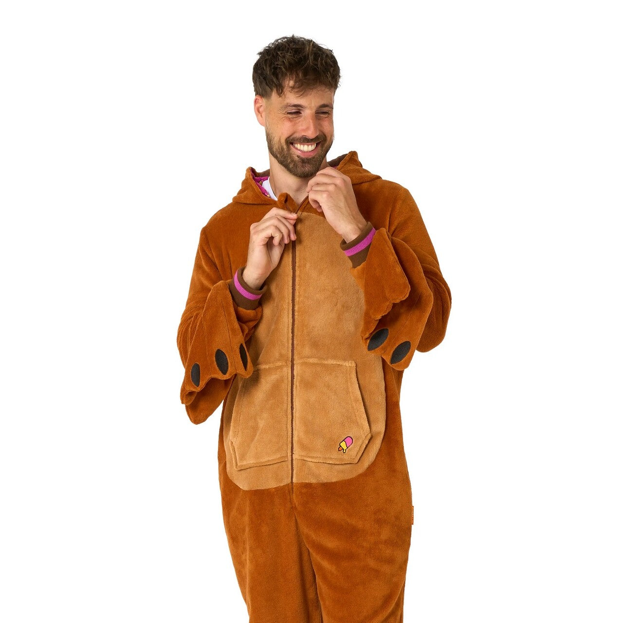 Op deze afbeelding zie je een Kostuums, van het merk Opposuits. Wally De Walrus Onesie Man Kostuum