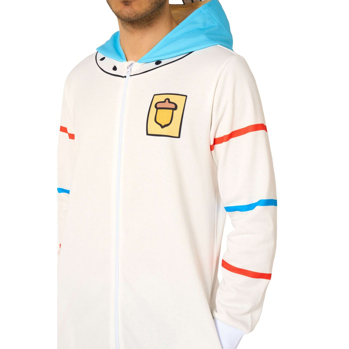 Op deze afbeelding zie je een Kostuums, van het merk Opposuits. Sandy Onesie - Spongebob Squarepants™ Man Kostuum