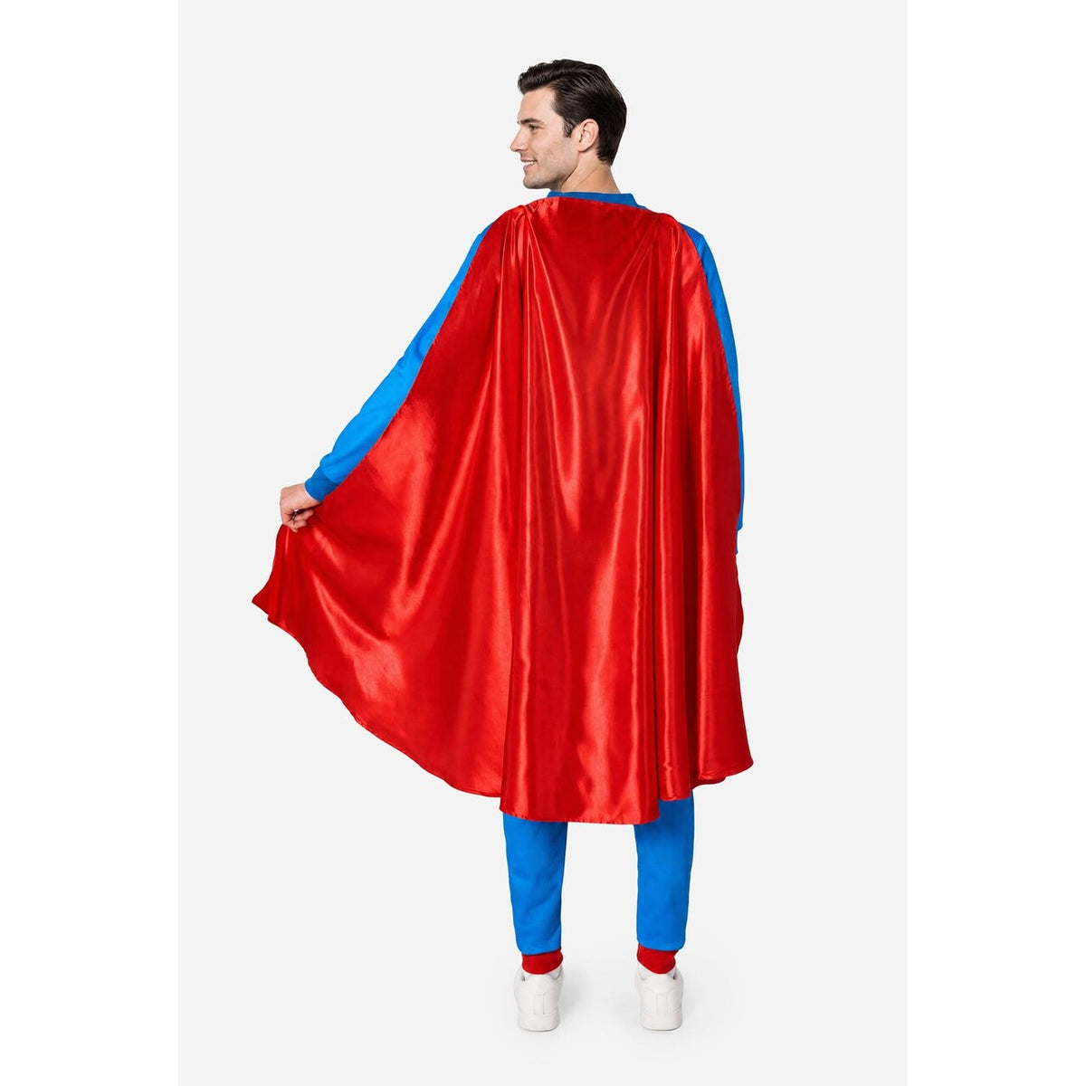 Op deze afbeelding zie je een Kostuums, van het merk Opposuits. Superman Onesie Kostuum