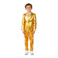 Garçon Groovy Disco Doré Costume